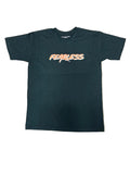 FEARLESS 2 TONE BLACK T SHIRT